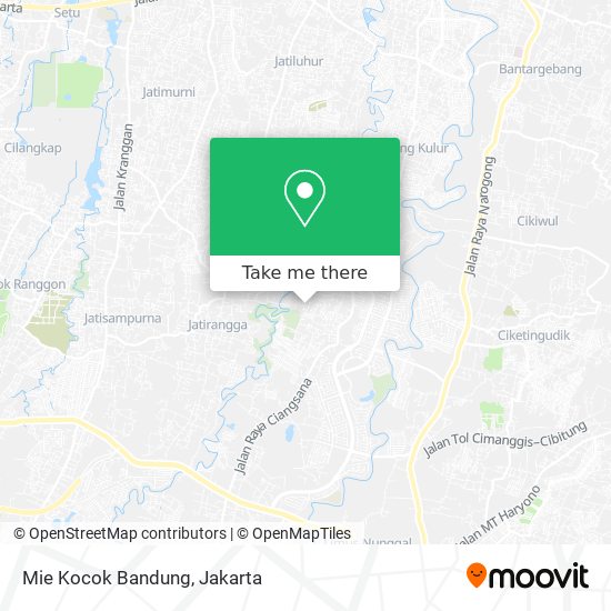 Mie Kocok Bandung map