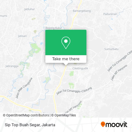 Sip Top Buah Segar map