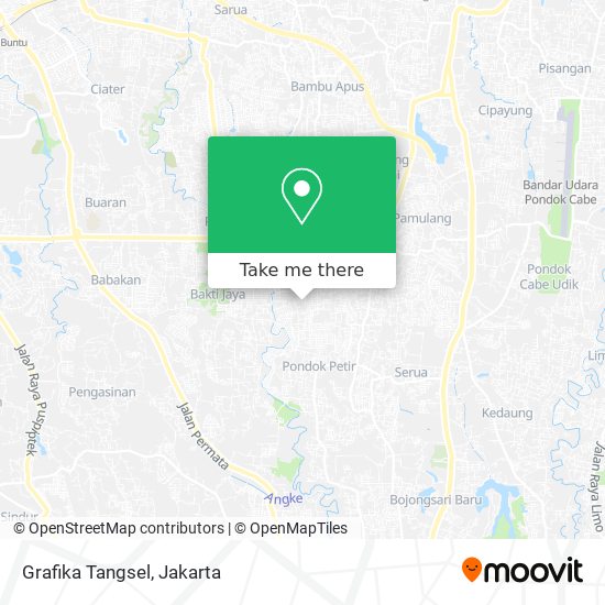 Grafika Tangsel map