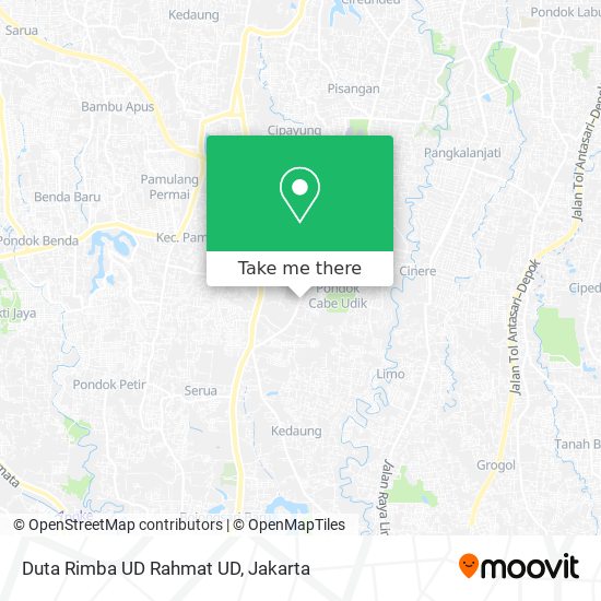 Duta Rimba UD Rahmat UD map