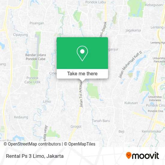 Rental Ps 3 Limo map