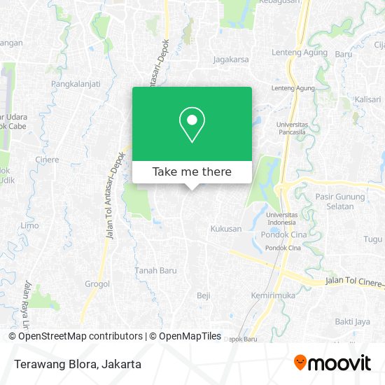 Terawang Blora map