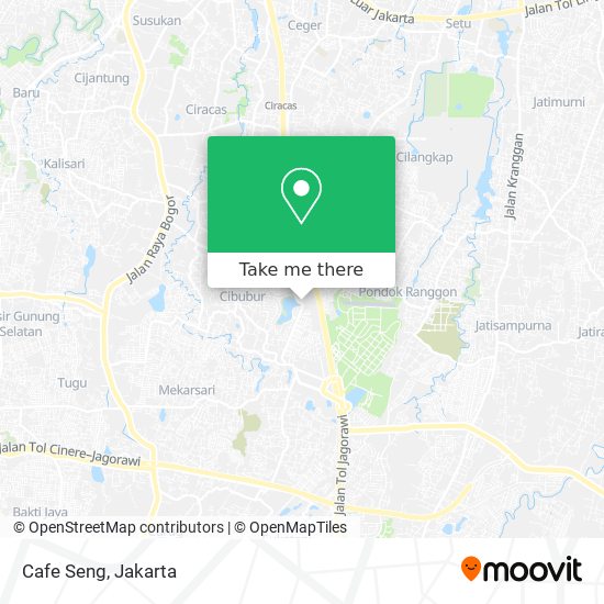 Cafe Seng map