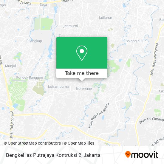 Bengkel las Putrajaya Kontruksi 2 map