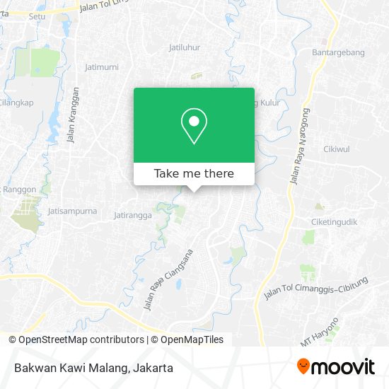 Bakwan Kawi Malang map