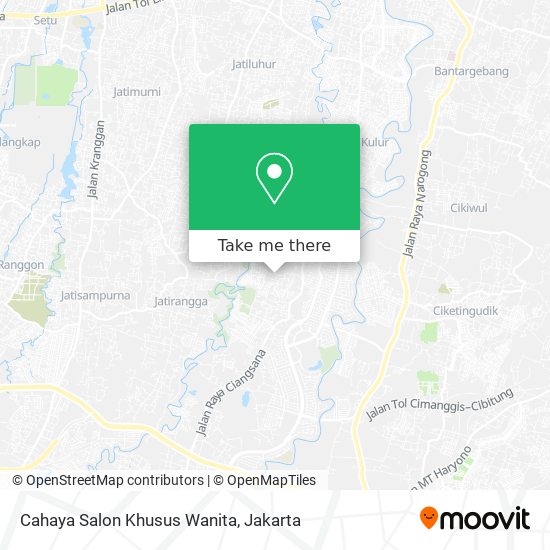 Cahaya Salon Khusus Wanita map