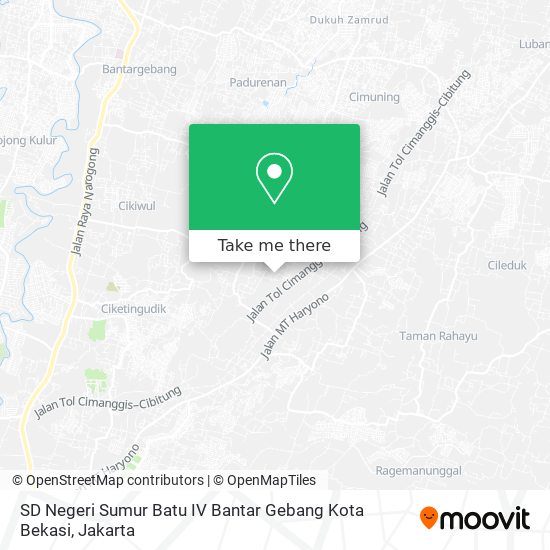 SD Negeri Sumur Batu IV Bantar Gebang Kota Bekasi map