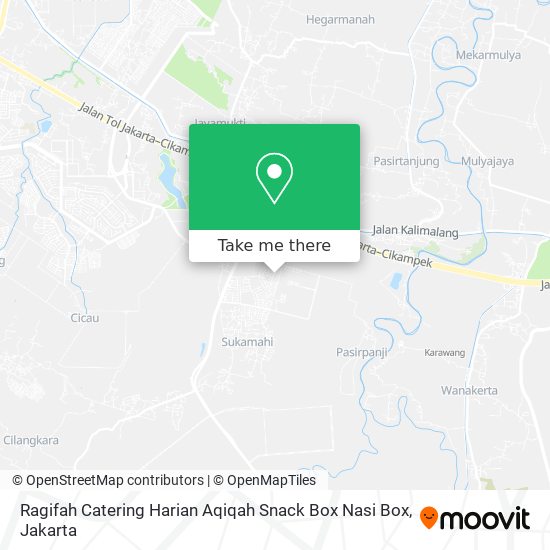 Ragifah Catering Harian Aqiqah Snack Box Nasi Box map
