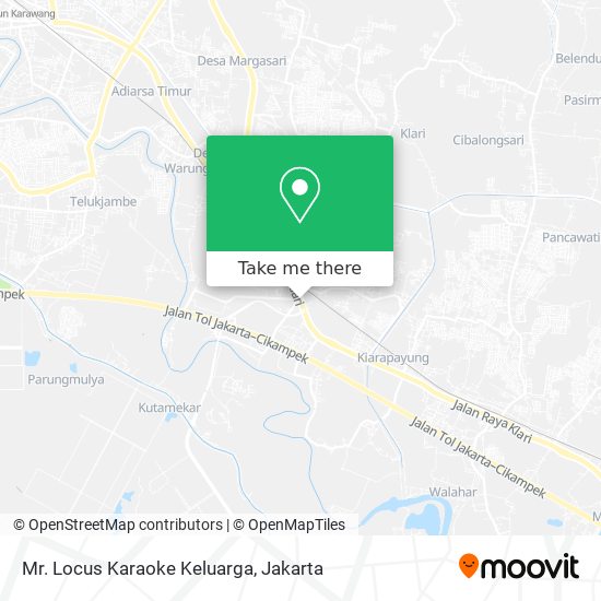 Mr. Locus Karaoke Keluarga map