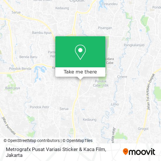 Metrografx Pusat Variasi Sticker & Kaca Film map