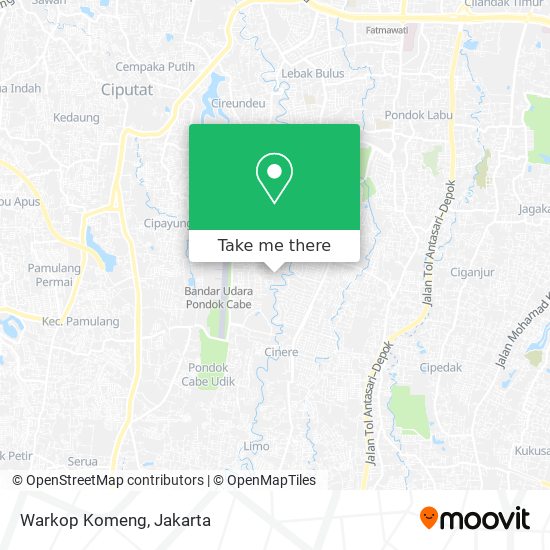 Warkop Komeng map