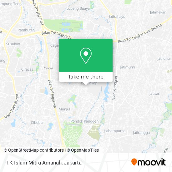 TK Islam Mitra Amanah map