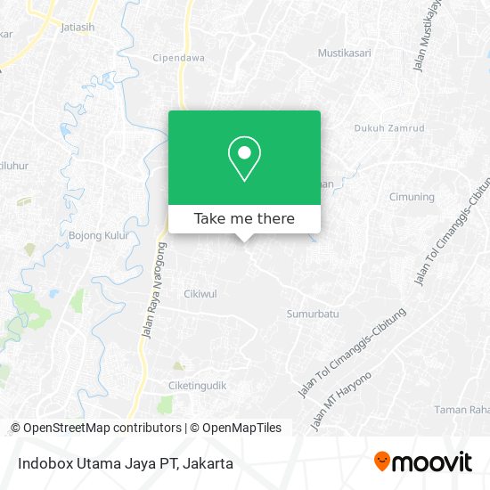 Indobox Utama Jaya PT map