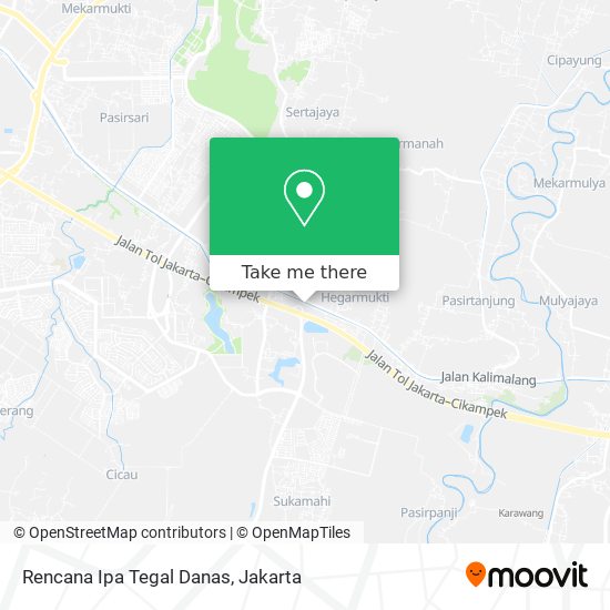 Rencana Ipa Tegal Danas map