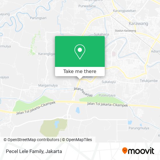 Pecel Lele Family map