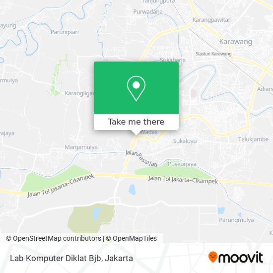 Lab Komputer Diklat Bjb map