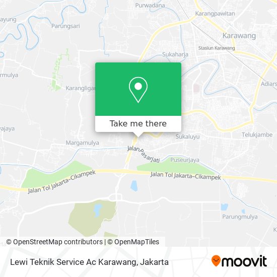 Lewi Teknik Service Ac Karawang map