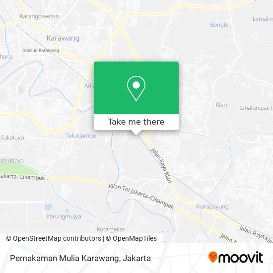 Pemakaman Mulia Karawang map