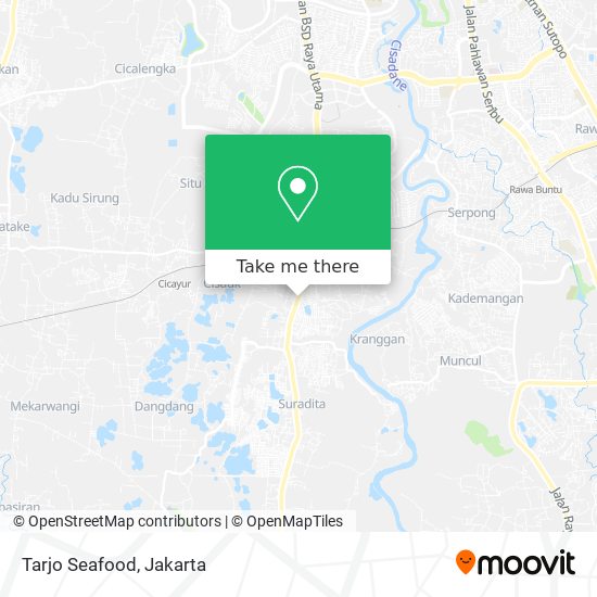 Tarjo Seafood map