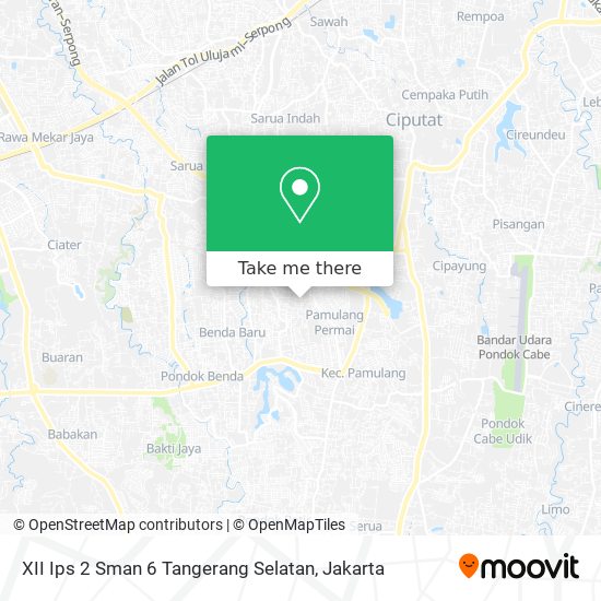 XII Ips 2 Sman 6 Tangerang Selatan map