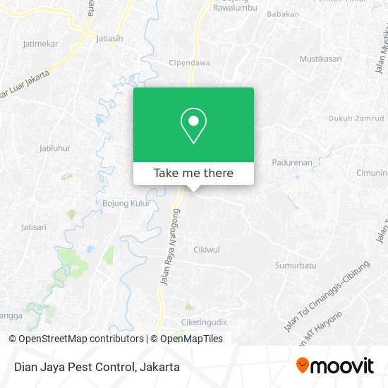 Dian Jaya Pest Control map