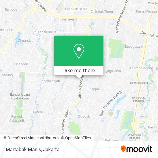 Martabak Manis map