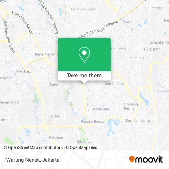 Warung Nenek map