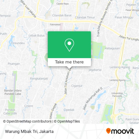 Warung Mbak Tri map