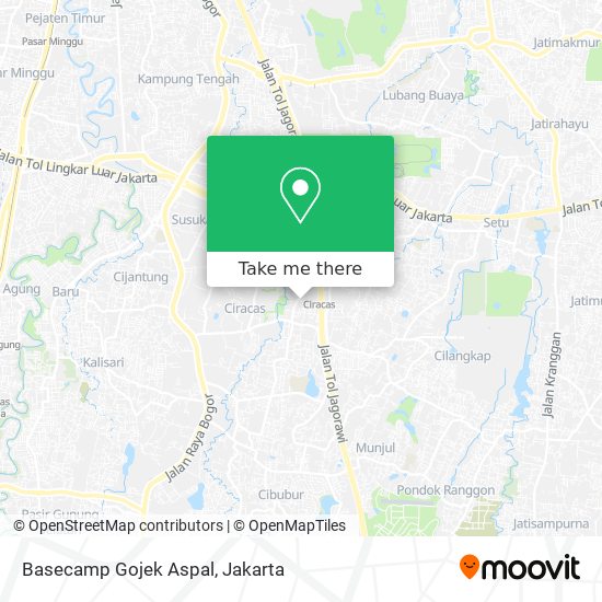 Basecamp Gojek Aspal map