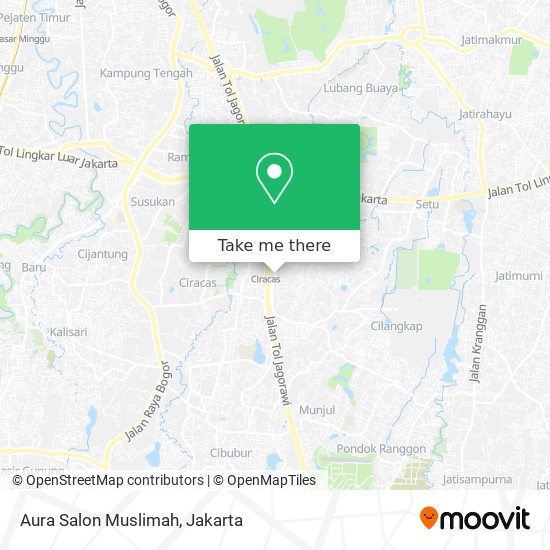 Aura Salon Muslimah map