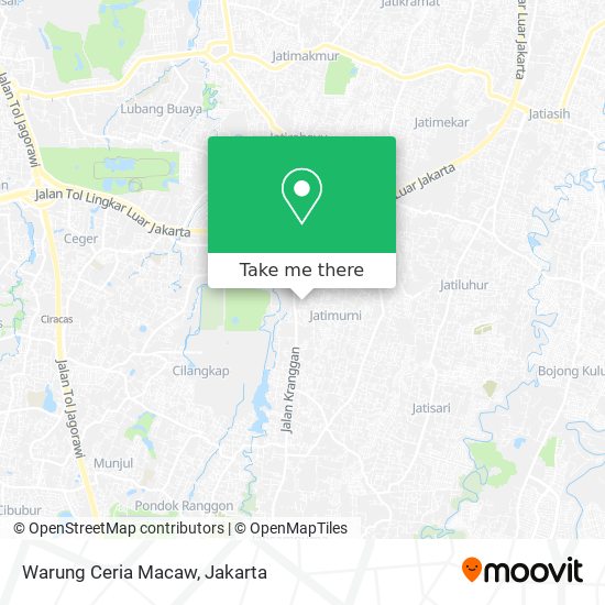 Warung Ceria Macaw map