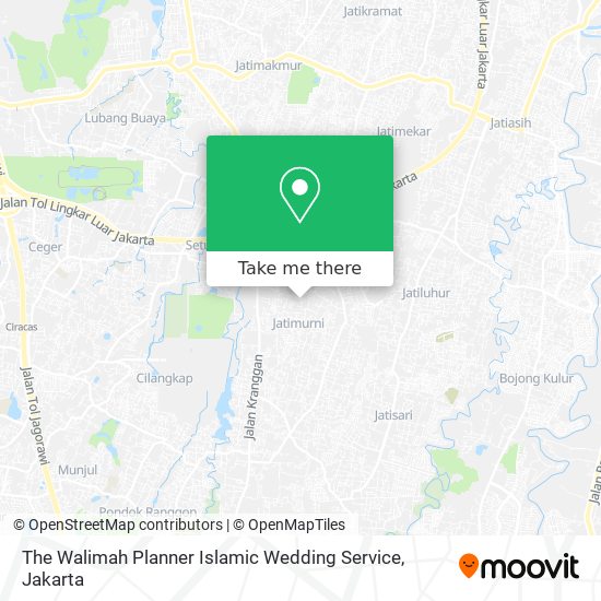 The Walimah Planner Islamic Wedding Service map