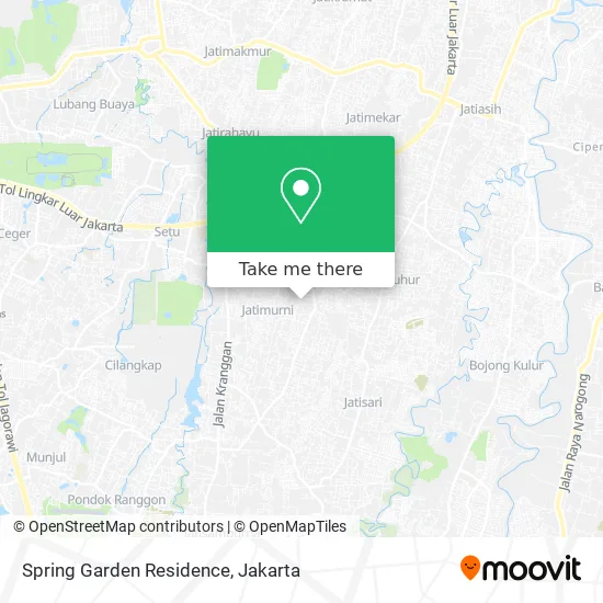 Spring Garden Residence map