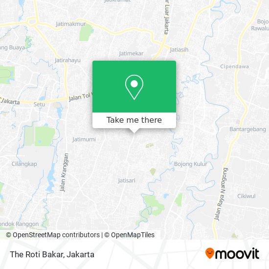 The Roti Bakar map