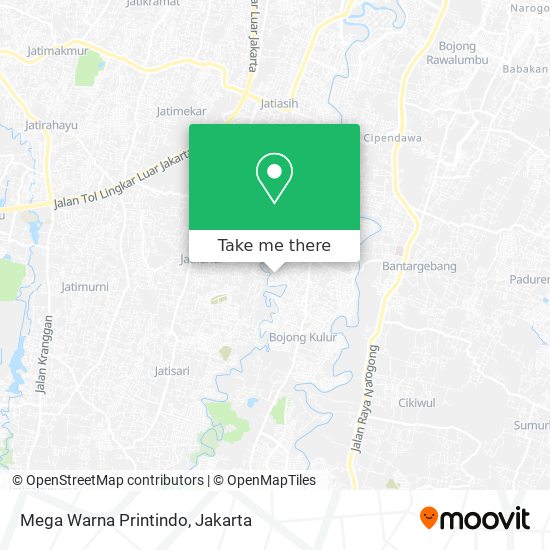Mega Warna Printindo map