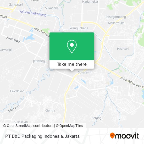 PT D&D Packaging Indonesia map