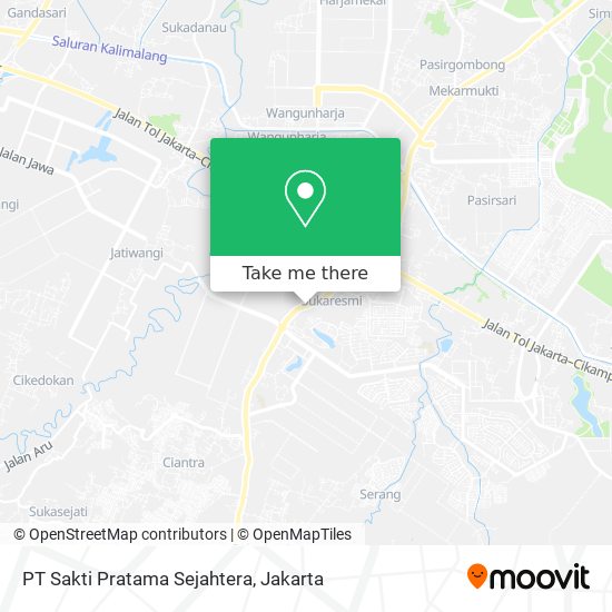 PT Sakti Pratama Sejahtera map
