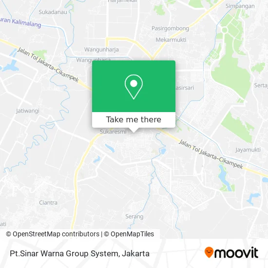 Pt.Sinar Warna Group System map