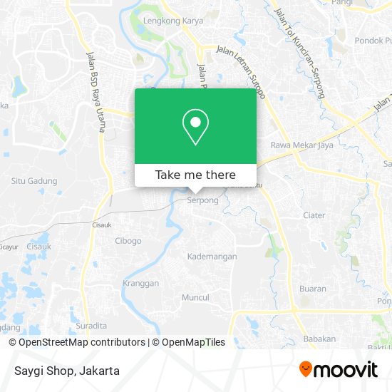 Saygi Shop map