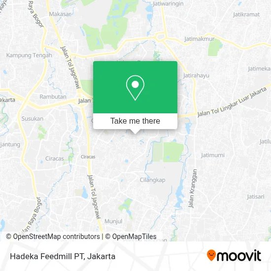 Hadeka Feedmill PT map