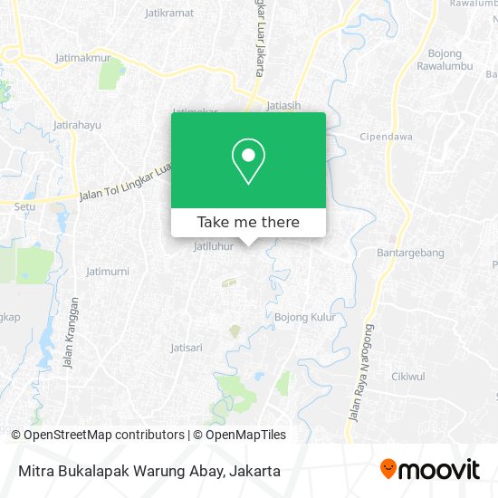 Mitra Bukalapak Warung Abay map