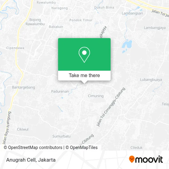 Anugrah Cell map