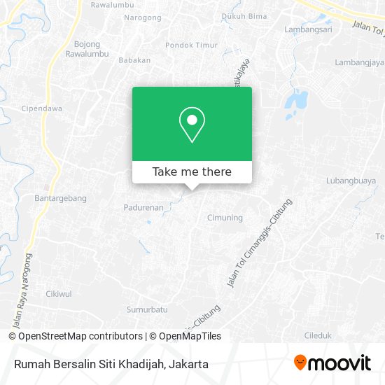 Rumah Bersalin Siti Khadijah map