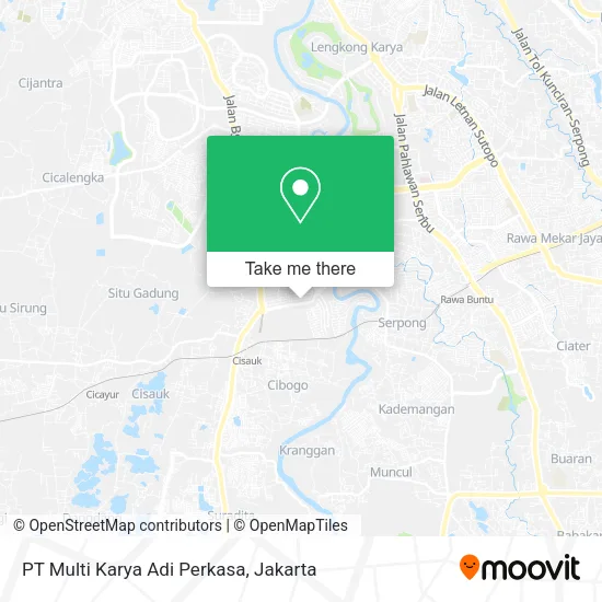 PT Multi Karya Adi Perkasa map