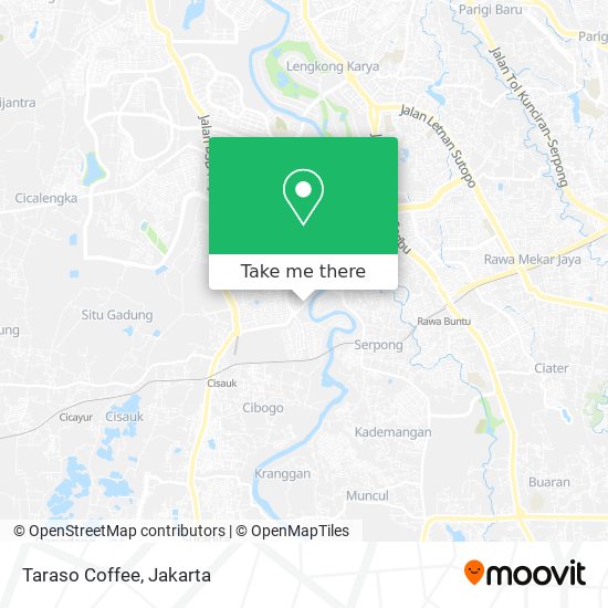 Taraso Coffee map