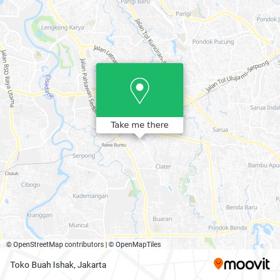 Toko Buah Ishak map