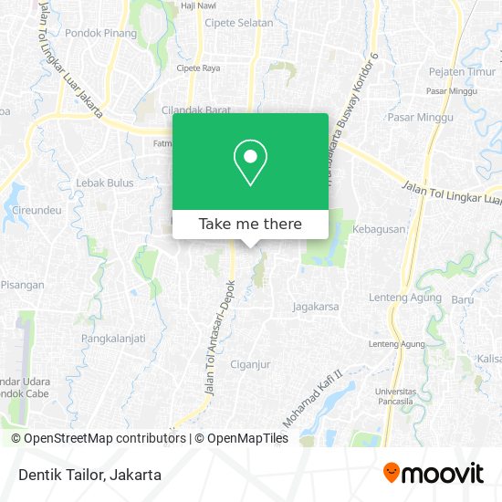 Dentik Tailor map