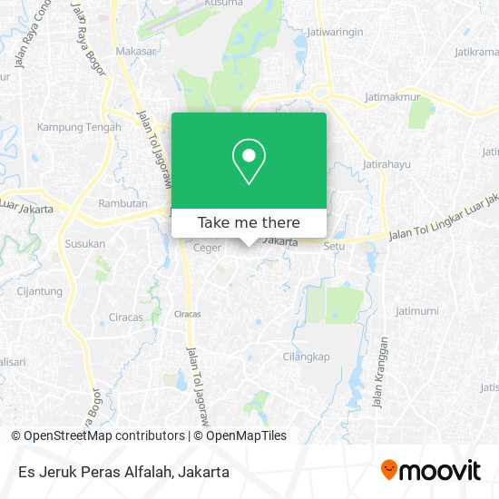Es Jeruk Peras Alfalah map