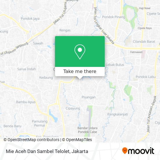 Mie Aceh Dan Sambel Telolet map