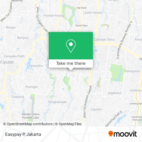 Easypay P map